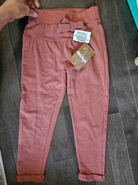 Dirkje Girls' Rose Bow Waist Joggers